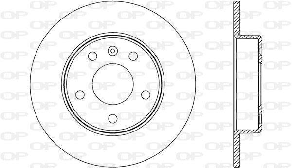 OPEN PARTS Jarrulevy BDA2667.10